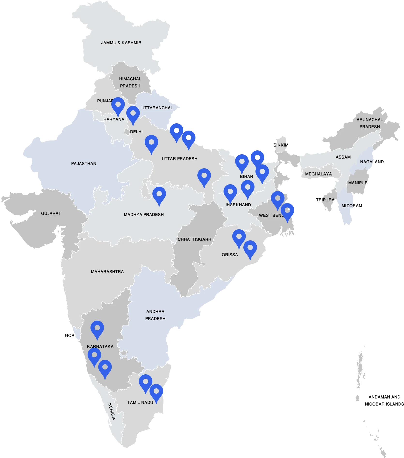 Map of India